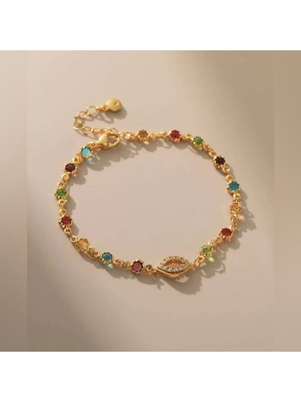 Multicolor Gemstone Bracelet Q52